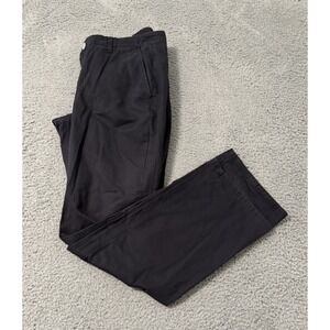 Bonobos‎ Golf Black Performance Flat Front Straight Fit Golf Pant Size 33/32